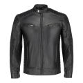Black Leather Jacket for Men (100% Original Leather) - Elevate Your Style with Genuine Leather Jacket. 
