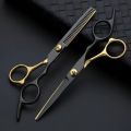 2pcs hair scissors set, special flat-tooth magic scissors for home use to trim bangs by oneself.