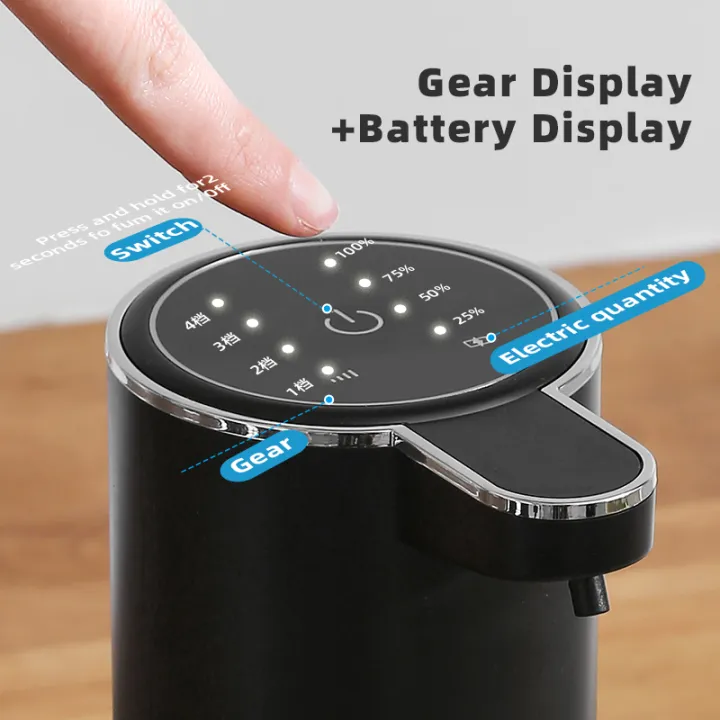 Automatic%20Soap%20Dispenser%20Touchless%20Foaming%20Soap%20Dispenser%20380ml%20USB%20Rechargeable%20Electric%204%20Level%20Adjustable%20Foam%20Soap%20Dispenser%20-%20Image%203