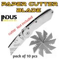 Paper cutter blade utility knife blade 10 pcs set. 