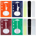 SLADE 2.5 Saxophone Resin Reeds Clarinet Mouthpiece Reeds Alto Soprano Tenor Sax Plastic Reed Woodwind Instrument Accessories. 