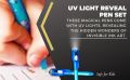 INVISIBLE INk WRITING PEN -Magic Pen-Cheating pen-Invisible Ink Pen-Secret Message Pen. 