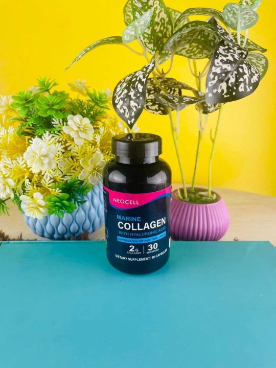 Neocell Marine Collagen – 60 Capsules with Hyaluronic Acid