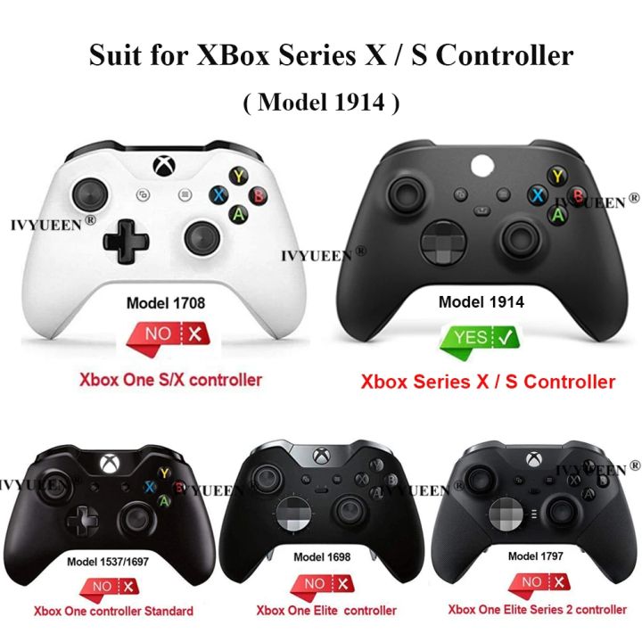 IVYUEEN%20for%20Xbox%20Series%20S%20X%20Core%20Controller%20Right%20Left%20Side%20Rails%20Replacement%20Rear%20Handle%20Grips%20Shell%20Back%20Panel%20Faceplate%20Cover%20-%20Image%202