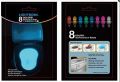 LightBowl Motion Activated Toilet Bowl Nightlight 8 Vibrant Colors. 