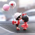 1pair Car Cute Couple Decoration Home Office Decoration Car Accessories Women. 