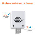 Wireless Doorbell DC 5V and RF433 MHz Pairing Remote Control 30 Ringtongs Volume Adjust Home Outdoor USB Door Bell Bed Care Call.