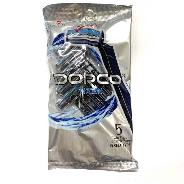 Pack Of 5 Dorco Twin Blade Disposable | Daraz.pk