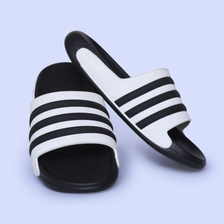 Stridez%20Classic%20Triple-Line%20Slides%20%E2%80%93%20Black%20&%20White%20Edition%20-%20Image%207