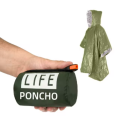 3 In 1 Outdoor Raincoat Hooded Sleeve Waterproof Rain Poncho Motorcycle Rain Cover Camping Hiking Travel Rainwear Tent.