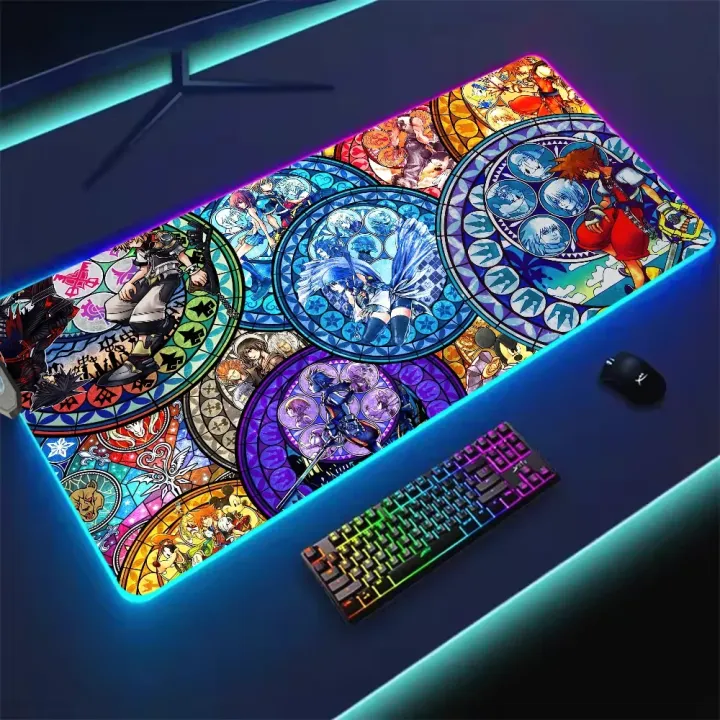 K-Kingdom%20Hearts%20For%20Rgb%20Mouse%20Pad%20Xxl%20Steelseries%20Laptop%20Mat%20Gaming%20Mousepad%20Backlit%20Keyboard%20-%20Image%202