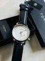 TOMI T-101 Casual Men's Watch Date Quartz Round Dial. 