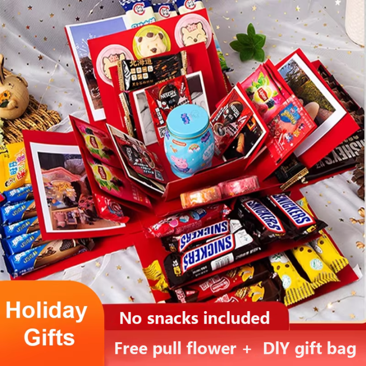 Create a Unique Surprise Explosion Box for Valentine's Day DIY Gifts ...