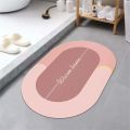 Bathroom Mat Absorbent Customize Modern Simple Non Slip Diatom Mud Quick Drying High Qualit Home Oil proof Kitchen Bath Mat.