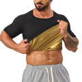 Men Compression Sauna Shirt Thermal Shapewear Fitness Sweat Body Shaper Accelerate Sweating Shirts Workout Gym Sportswear Tops. 