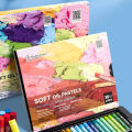 Super Soft Oil Pastels Macaron Classics Drawing Heavy Color Painting Sticks Water Soluble White No-Dirt Crayons Artists Supplies.