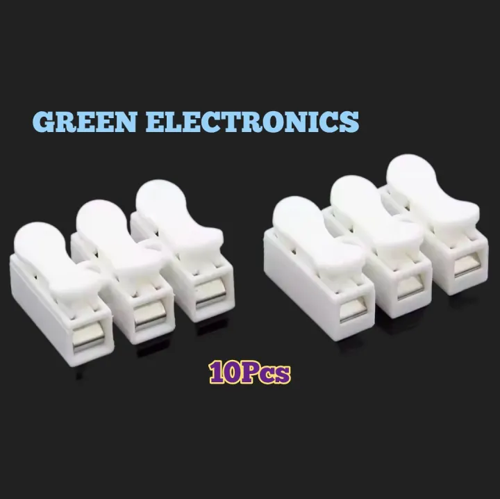 10Pcs%20Spring%20Wire%20Connectors%20Spring%20Clamp%20Terminal%20Quick%20Splice%20Wire%20Terminals%2010A%20220V%202/3%20Pin%20Push%20Quick%20Wire%20Cable%20Connector%20White%20Wiring%20Terminal%20-%20Image%205