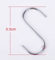 10 pieces Steel Hanger Hooks for Kitchen Bathroom Bedroom Hooks. 
