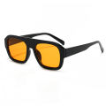Classic Rectangular Large Frame Sunglasses Women Fashion New Retro Sun Glasses INS Eyeglasses Men Unisex. 