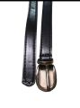 Ladies Stylish Black China Rexine Belt for Girls. 