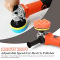 1200W 220V Automotive Polisher Adjustable Speed Car Electric Polisher Waxing Machine Automobile Furniture Polishing Tool. 