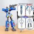 2IN1 Transformation Robot Toy Deformable Ballpoint Pen Rotary Joint Robot Deformation Action Figure Model Toys Deformed Robot. 