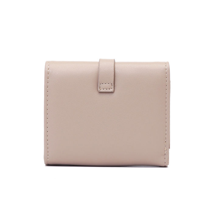 Purse%20women's%20new%20Japanese%20and%20South%20Korea%20small%20fresh%20PU%20simple%20fashion%20ladies%20short%20wallet%20multi-card%20niche%20teenage%20female%20stu%20-%20Image%202