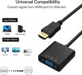 2ps Hdmi to vga convater Full hd 1080.