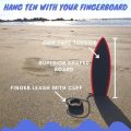 1PC Finger Surfboard, Mini Fingerboard Toy, Relieve Stress Surfboard, Cool Finger Surf Board for Kids Teens Adults. 