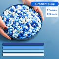 540PCS Gradient Color Star Origami Paper Art Craft Paper DIY Handmade Star Paper Strip Double Side ucky Stars Folding Paper. 