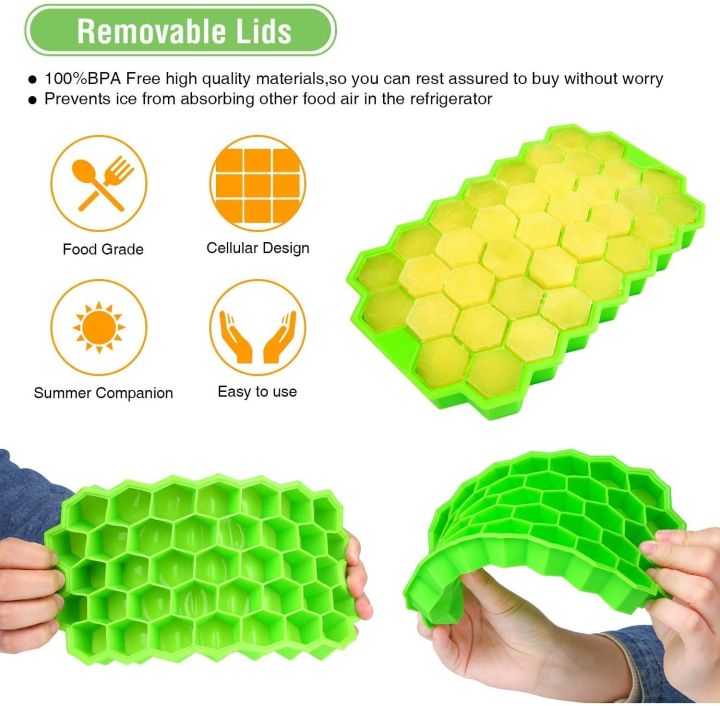 Silicone%20Honeycomb%2037%20Cavity%20Ice%20Cube%20Mold%20Tray%20%7C%20Reusable%20Freezer%20Tray%20for%20Ice%20Chocolate%20Jelly%20&%20Cake%20%7C%20Random%20Color%20%7C%20Pack%20of%201%20-%20Image%207