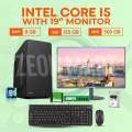 Intel Core i5 RAM 8GB SSD 120GB OR HDD 500GB Graphics 2GB Built in Gaming PC Win 10 64 Bit And 'Monitor 19 inch' Full NEW Desktop Computer Set.