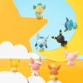 Original Pokemon Eeveelution Mini Action Figures Eevee Sylveon Espeon Toys Mini Model Decorative Ornaments Cute Birthday . 