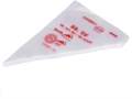 Disposable Plastic Piping Bags - Convenient For Cake Cream Decorating - 50 PCS. 