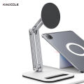 Kimdoole Metal Magnetic Tablet Stand Holder Pad Folddable Support for iPad Air Pro 12 Mini   Accessories. 