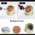 Soldering tip cleaner || Brass wire sponge tip cleaner || Soldering iron cleaning wire |. 