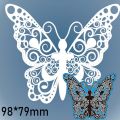 Metal Cutting Die Butterfly Dies For Make DIY Scrapbook Cards Album Embossing Paper Decorate Template. 