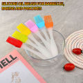 Silicone Oil Brush Small Barbecue Brush Household Kitchen Baking Pancake Oil Brush Tool High Temperature Resistant No Hair Drop.