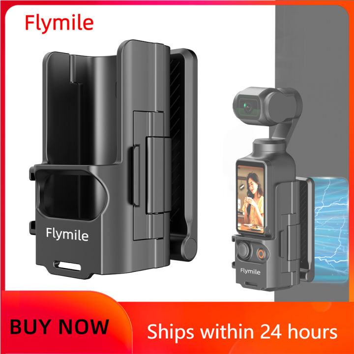 Flymile Pocket 4 Magnetic Mount Holder Multifunctional Tabletop Base Bracket Adjustable for Pocket 3 Accessories