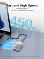 ORICO-Transparent External Adapter Mini mSATA SSD Enclosure Case to USB 3.2 Gen1 5Gbps for NGFF SSD .