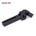 Aluminum Adjustable RC Trailer Hitch Tow Hook for 1/10 Crawler Car SCX10 TRX4 TF2 CC01 Accessories. 