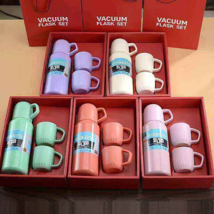 DWX Stainless Steel Vacuum Flask Set