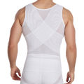 Mens Body Shaper Compression Vest Abdomen Shapewear Tummy Slimming Sheath Gynecomastia Shapers Corset Waist Trainer Fajas Tops.