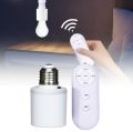 Smart AC220V Wireless remote Control Lamp Holder With Timing Adjustment Function Smart Light LED Lamp Base Universal. 