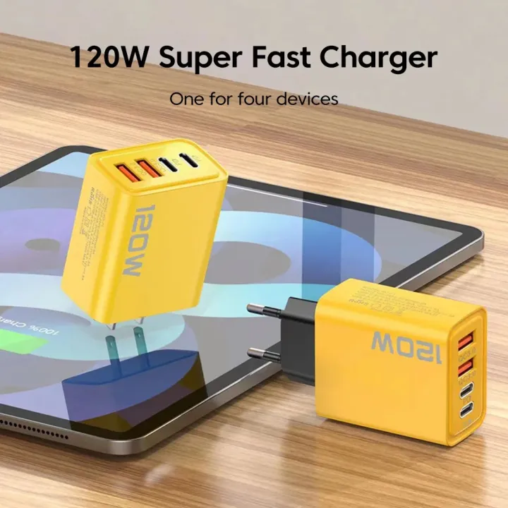 120W%20Multi%20Ports%20USB%20Charger%20Type%20C%20Mobile%20Phone%20Charger%20Adapter%20Fast%20Charging%20For%20iPhone%20Samsung%20Xiaomi%20EU/US%20Plug%20Wall%20Charger%20-%20Image%202