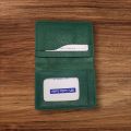 Handmade Crazy Cow Genuine Leather Men card holder small Business card holder Leather Card wallet Women credit card ID Holder With Money Chemar.