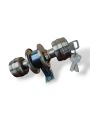 Round  Door Lock color AB with 4 Keys for wood Door's. 