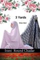 Round lrani Chadar Namaz Chadar Full body Coverage Without Sleeves. 