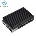 For Raspberry Pi 4 3 Model B 3B Plus Aluminum Case with Dual Cooling Fan Metal Shell Enclosure for RPI Raspberry Pi 4 3 Model. 