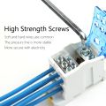 Din Rail Terminal Block UKK 80/125/160A Distribution Box One In Multiple Out Power Universal Wire Electrical Connector Junction.